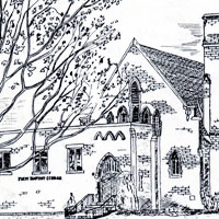 Sketch of First Baptist Church